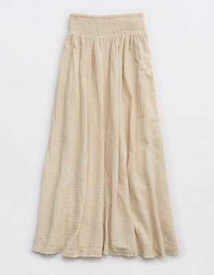 Aerie Faux Wrap Maxi Skirt