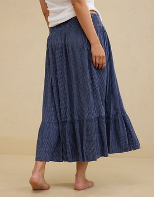 Aerie V-Waist Maxi Skirt