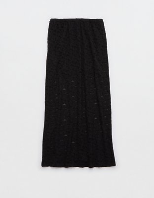 Aerie Vintage Lace Midi Skirt
