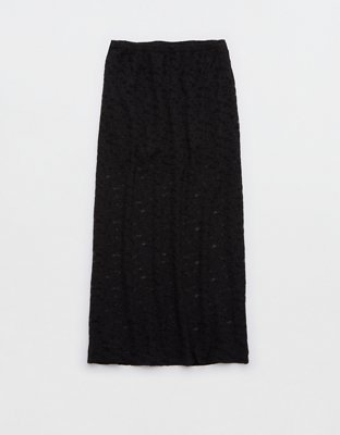 Aerie Vintage Lace Midi Skirt