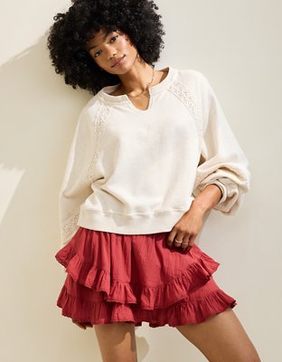 Aerie Handkerchief Micro Skort Aerie