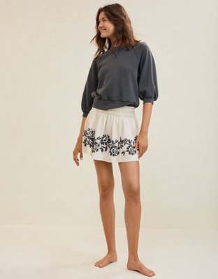 Minijupe brodée Aerie