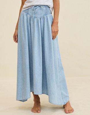 Aerie Corset Maxi Skirt