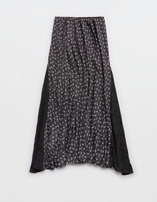 Aerie Satin Maxi Skirt