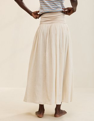 Aerie At The Barre Convertible Maxi Skirt