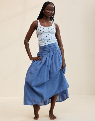 Aerie Puff Sleeve Smocked Top | Aerie