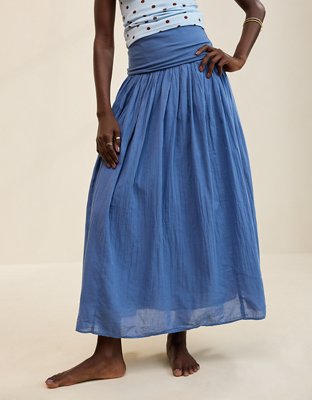 Aerie At The Barre Convertible Maxi Skirt