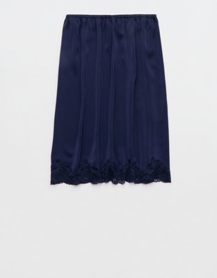 OVERSLEPT by Aerie Liquid Satin Slip Skirt