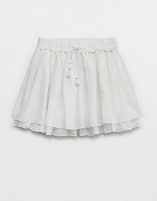 Aerie Gauze Mini Skirt