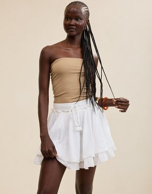 Aerie Gauze Mini Skirt