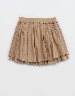 Aerie Gauze Mini Skirt