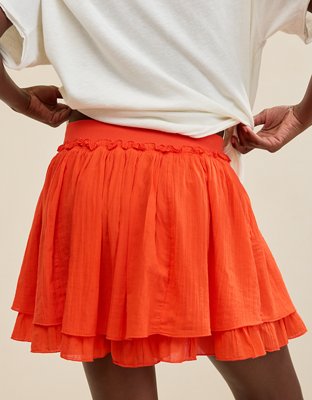 Aerie Mini Skirt de gasa