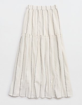 Aerie Beach Texture Maxi Skirt