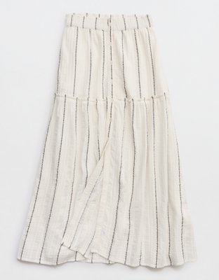 Aerie Beach Texture Maxi Skirt