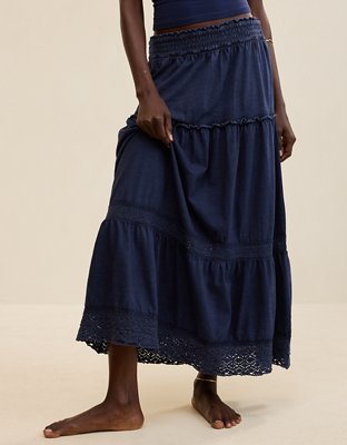 Aerie Happiest Maxi Skirt