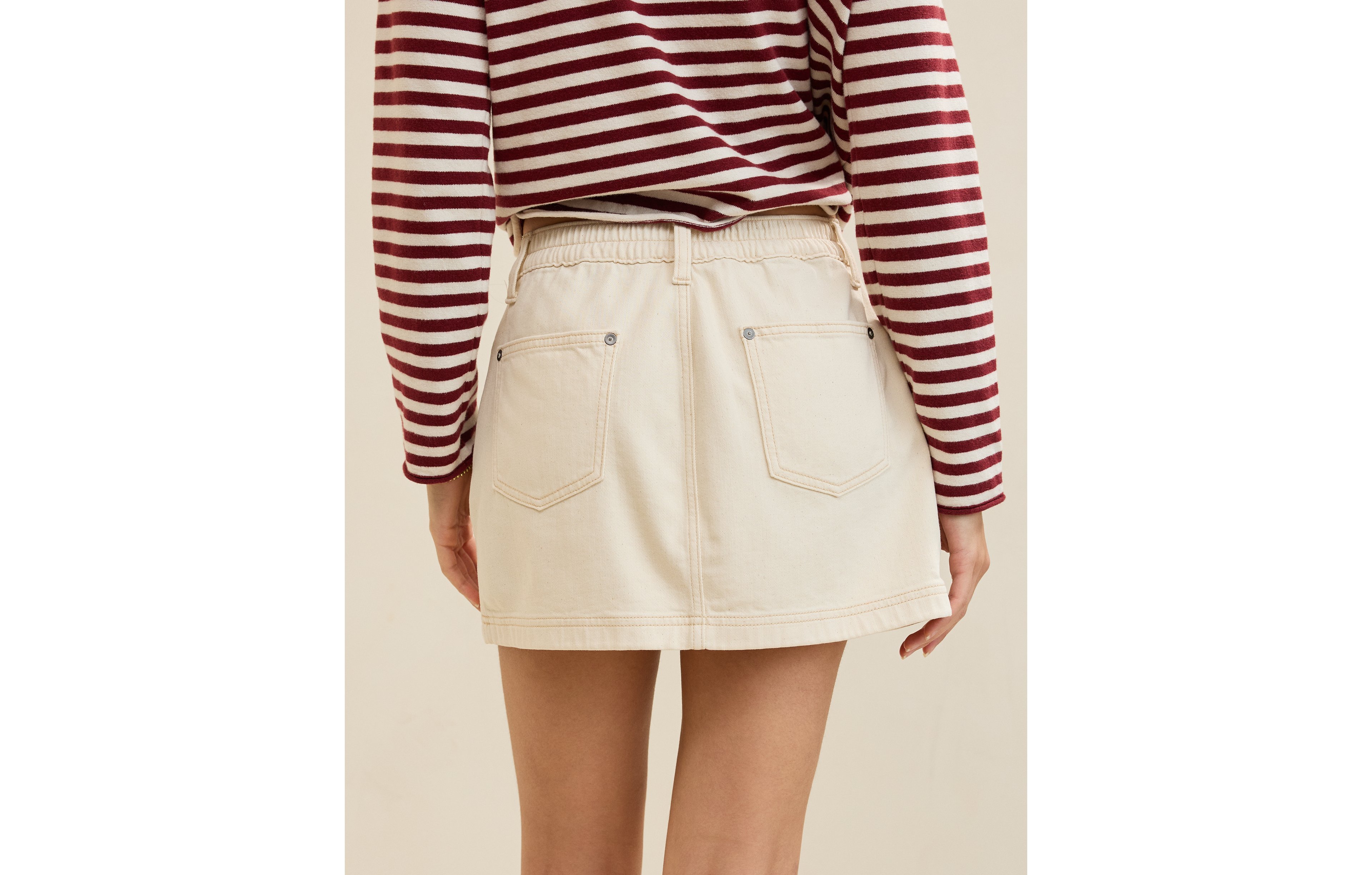 Aerie Daydream Denim Mini Skirt