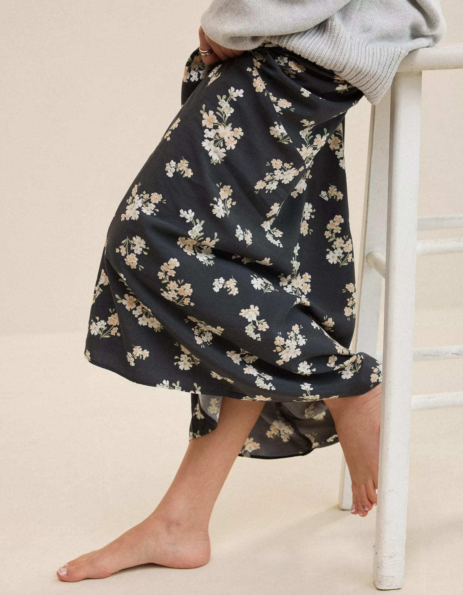 Aerie Happy & Drapey Maxi Skirt - thumbnail 7