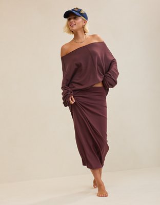 Aerie Happy Snit Skirt