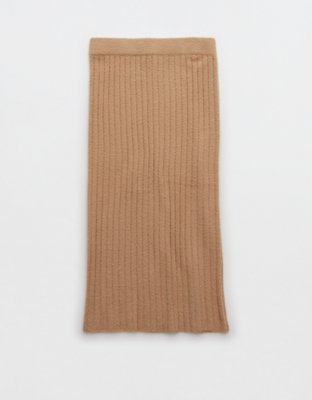 Aerie Buttercream Sweater Skirt