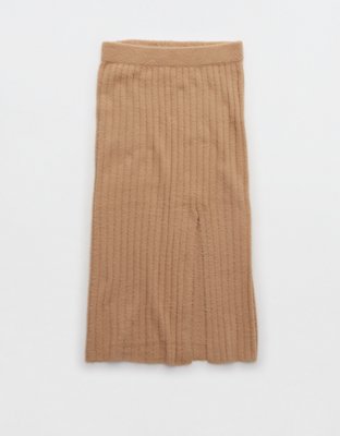 Aerie Buttercream Sweater Skirt