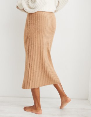 Aerie Buttercream Sweater Skirt
