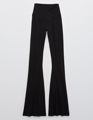 Shop OFFLINE By Aerie OTT Fleece Super Flare Pant online