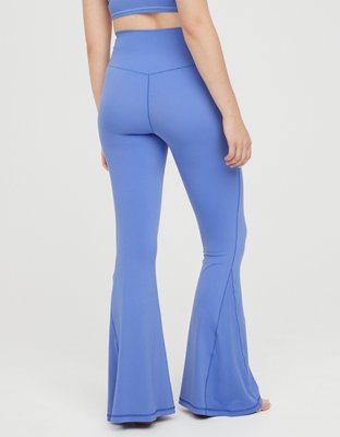 Женские брюки Aerie OFFLINE By Aerie Real Me High Waisted Crossover Rib Super Flare Legging — фото 3