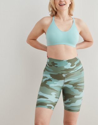 aerie neon biker shorts