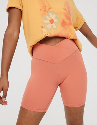 Aerie Crossover Flare Leggings Shorts