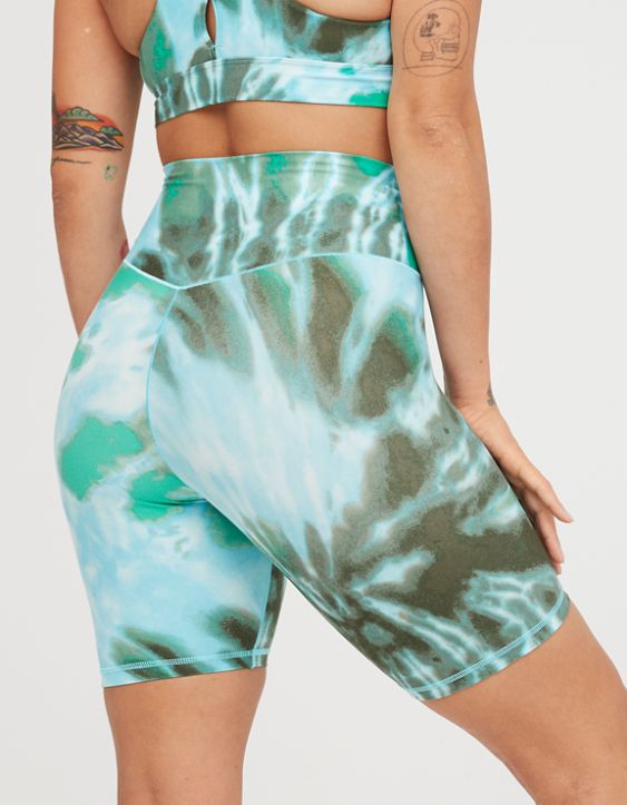 OFFLINE By Aerie Real Me High Waisted Crossover 7" Bike Short
