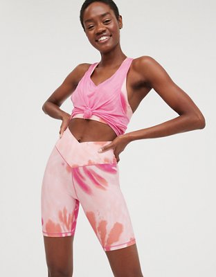 OFFLINE By Aerie Real Me High Waisted Crossover 7" Bike Short