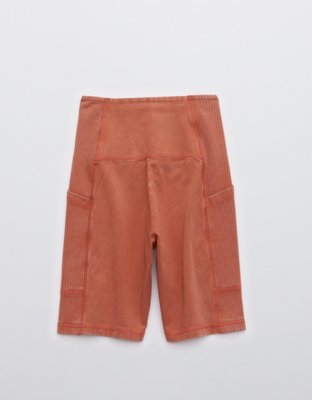 Женские брюки Aerie OFFLINE OG Ribbed Bike Short — фото 4