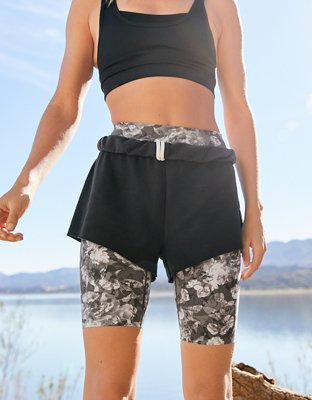 OFFLINE By Aerie Goals 9" Printed Bike Short