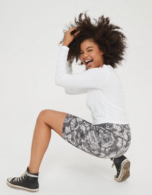 OFFLINE By Aerie Goals 9" Printed Bike Short