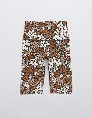 Женские брюки Aerie OFFLINE By Aerie Goals 9" Printed Bike Short — фото 4