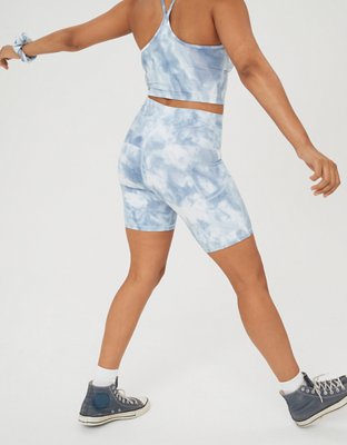 Женские брюки Aerie OFFLINE The Hugger High Waisted Bike Short — фото 3