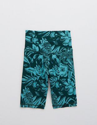 Женские брюки Aerie OFFLINE by Aerie x Aly Raisman Real Me High Waisted Crossover 7" Bike Short — фото 5