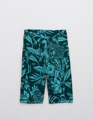 Женские брюки Aerie OFFLINE by Aerie x Aly Raisman Real Me High Waisted Crossover 7" Bike Short — фото 4