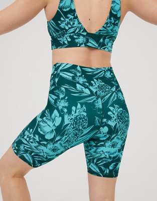 Женские брюки Aerie OFFLINE by Aerie x Aly Raisman Real Me High Waisted Crossover 7" Bike Short — фото 3