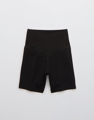 black bike shorts high waisted