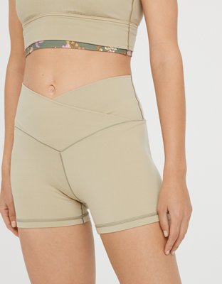 OFFLINE By Aerie Real Me High Waisted Crossover 3 Bike Short