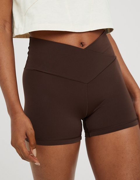 Женские брюки Aerie OFFLINE By Aerie Real Me High Waisted Crossover 3" Bike Short