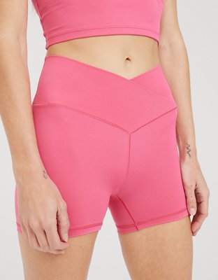 OFFLINE By Aerie Real Me High Waisted Crossover Rib Super Flare Legging