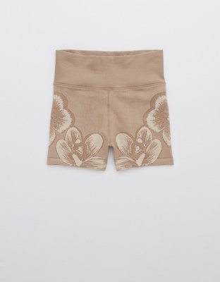 Женские брюки Aerie OFFLINE Seamless Floral 3" Shortie — фото 3