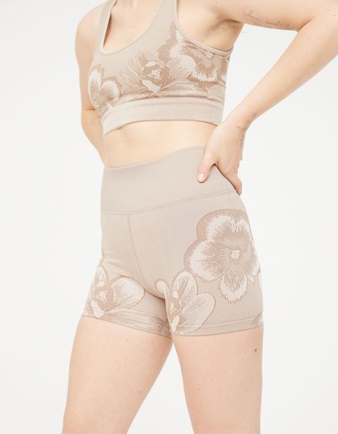Женские брюки Aerie OFFLINE Seamless Floral 3" Shortie