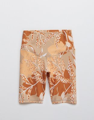 Женские брюки Aerie OFFLINE Real Me Printed High Waisted 7" Bike Short — фото 4