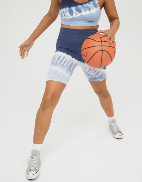 Женские брюки Aerie OFFLINE OG Tie Dye Bike Short