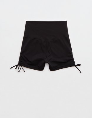 OFFLINE By Aerie Real Me High Waisted Ruched Tie 3" Bike Short