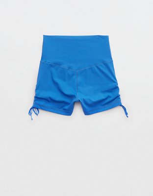 OFFLINE By Aerie Real Me High Waisted Ruched Tie 3" Bike Short