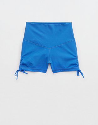 Женские брюки Aerie OFFLINE By Aerie Real Me High Waisted Ruched Tie 3" Bike Short — фото 3